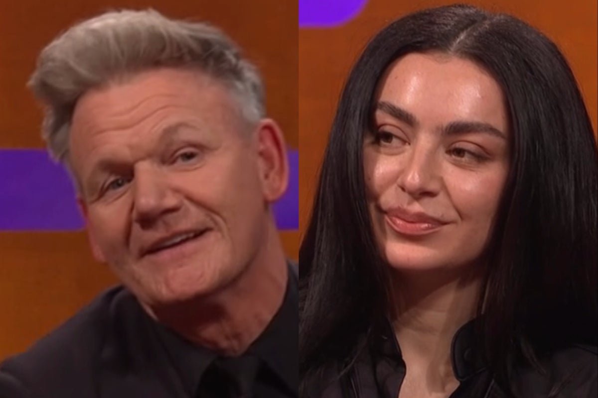 Gordon Ramsay and Charli XCX on The Graham Norton Show, a memorable celebrity clash with a colourful display of behaviour and witty remarks