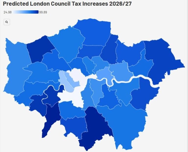 London council tax increase and its effects