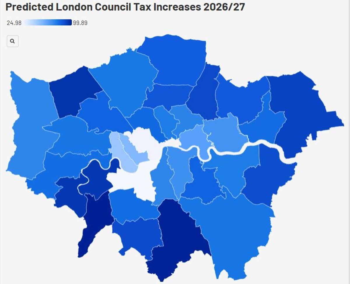 London council tax increase and its effects