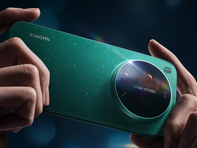 The Xiaomi 17 Ultra in sparkling green, one of the multiple launch colours available for the device, showcasing the brand's commitment to colour and design