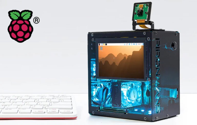 The Pironman 5 Pro Max is a Raspberry Pi 5-powered tower PC with a 4.3-inch touchscreen, built-in Raspberry Pi camera holder, and dual stereo speakers with a USB microphone, perfect for AI enthusiasts and DIY enthusiasts, featuring a sleek design and impressive specs, ideal for video conferencing, streaming, and more, with a range of software capabilities, including machine learning and data analysis, making it an excellent choice for students, professionals, and hobbyists alike