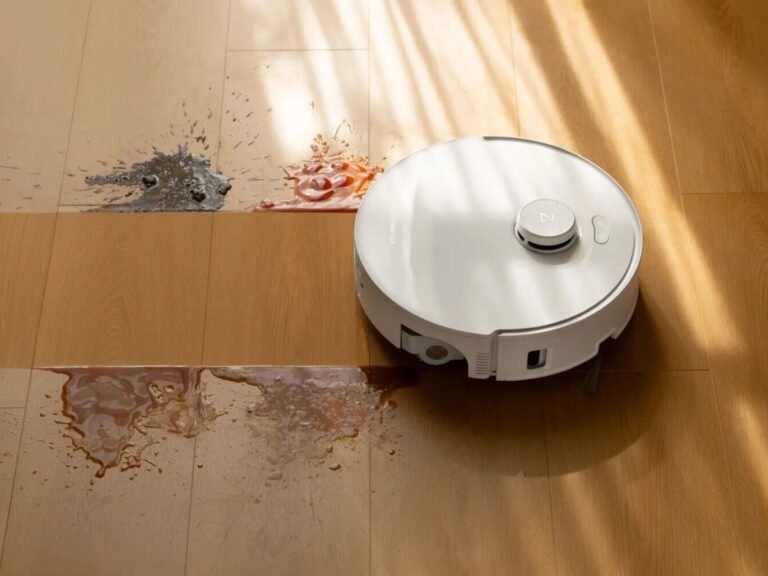 The Roborock Qrevo Curv 2 Flow robot vacuum and mop features a unique roller mopping system, designed to provide a thorough and efficient cleaning experience, with advanced navigation and powerful suction capabilities, making it an ideal choice for homeowners seeking a comprehensive and convenient cleaning solution, with the added benefit of seamless integration with other smart devices via the Matter protocol