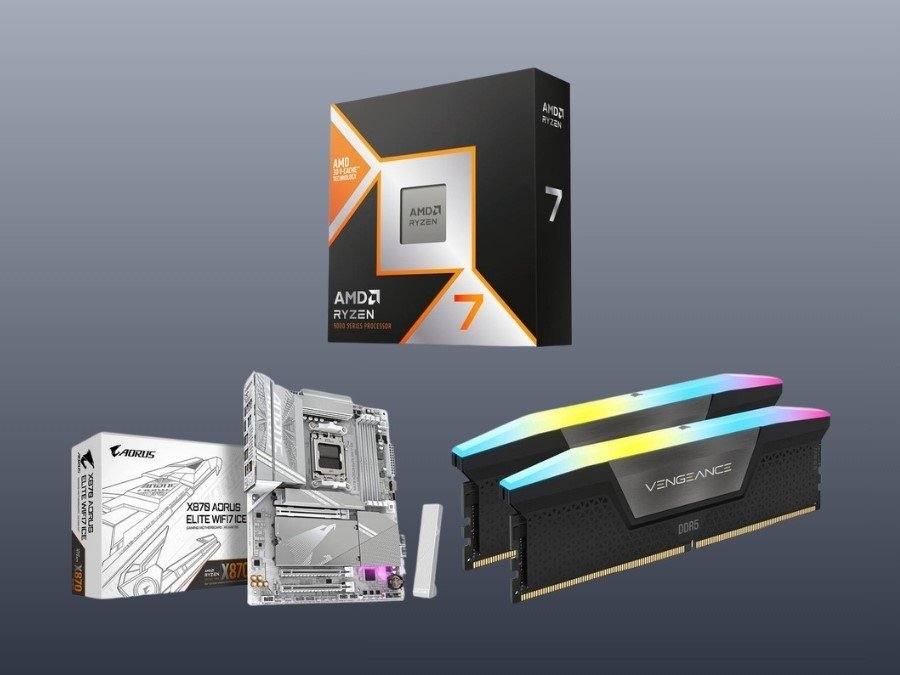 Newegg's Ryzen 7 9850X3D combo bundle offers a significant saving on three key components, including 64GB DDR5 RAM, perfect for PC builders looking to upgrade or build new systems with exceptional performance and value