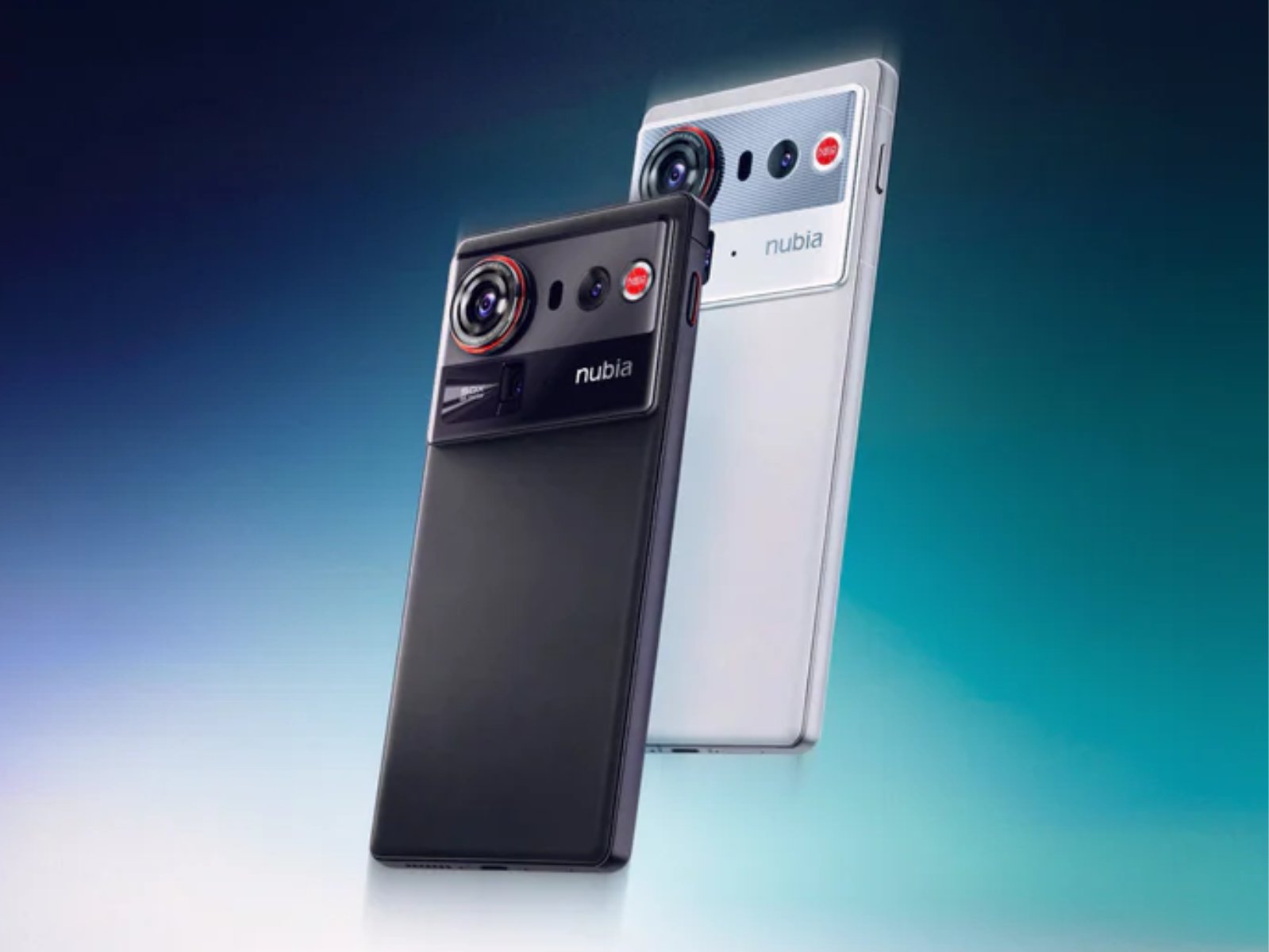 Nubia's MWC 2026 teaser image, showcasing a silhouette of a foldable device with a cityscape in the background, hinting at the company's focus on innovation and cutting-edge technology, with the primary keyword 'Nubia' featured prominently.