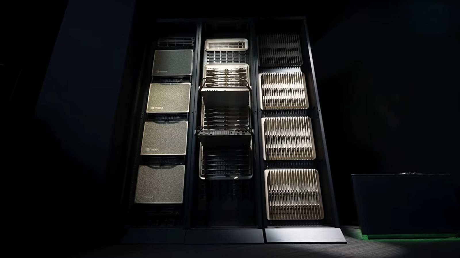 The NVIDIA Vera Rubin is a complex AI system featuring a million components, including six new upgraded chips and an enhanced liquid cooling system, designed to drive innovation and growth in the field of artificial intelligence, with a focus on machine learning and deep learning