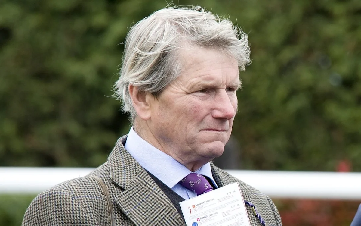 ian balding with horse mill reef