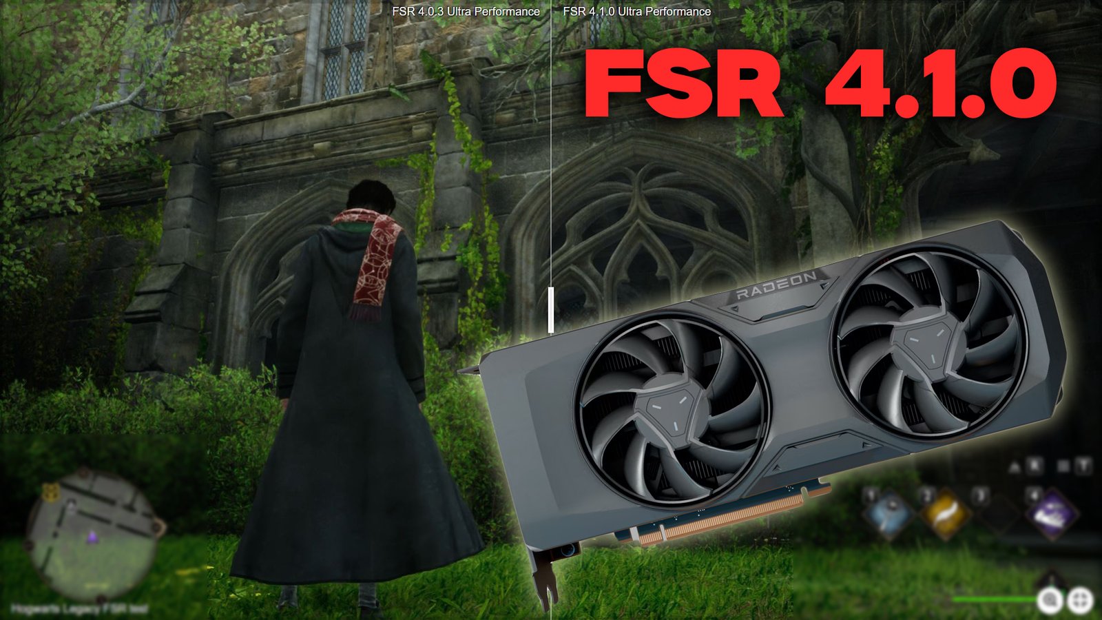 Featured image of a gaming PC with enhanced graphics, showcasing the benefits of FSR 4.1 DLL, with a UK gamer in the background, highlighting the impact of the technology on the UK gaming community, with a focus on sharper visuals and improved performance