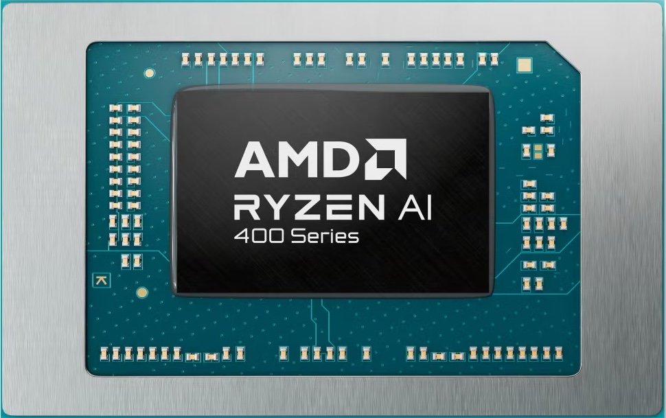 AMD Ryzen AI 400 Gorgon Point desktop chip featured image, showcasing the AM5 socket and advanced AI processing capabilities in the UK