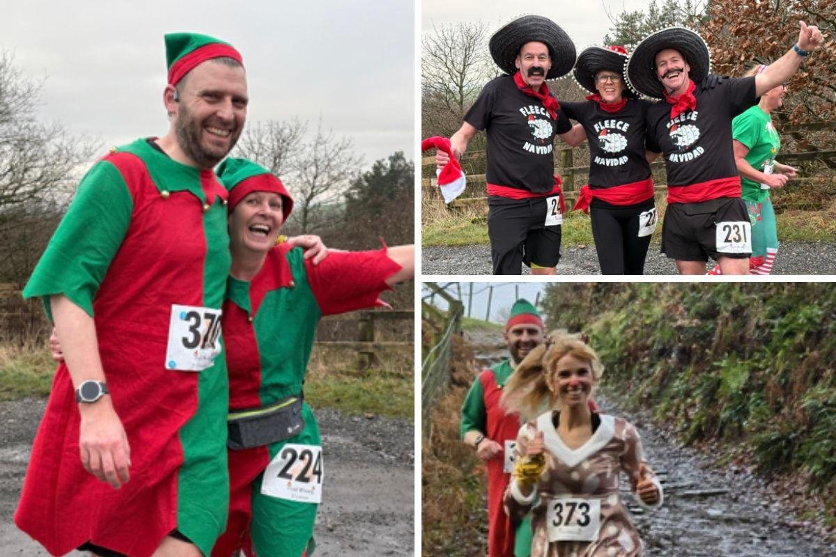 Horwich Santa Dash festive fun run