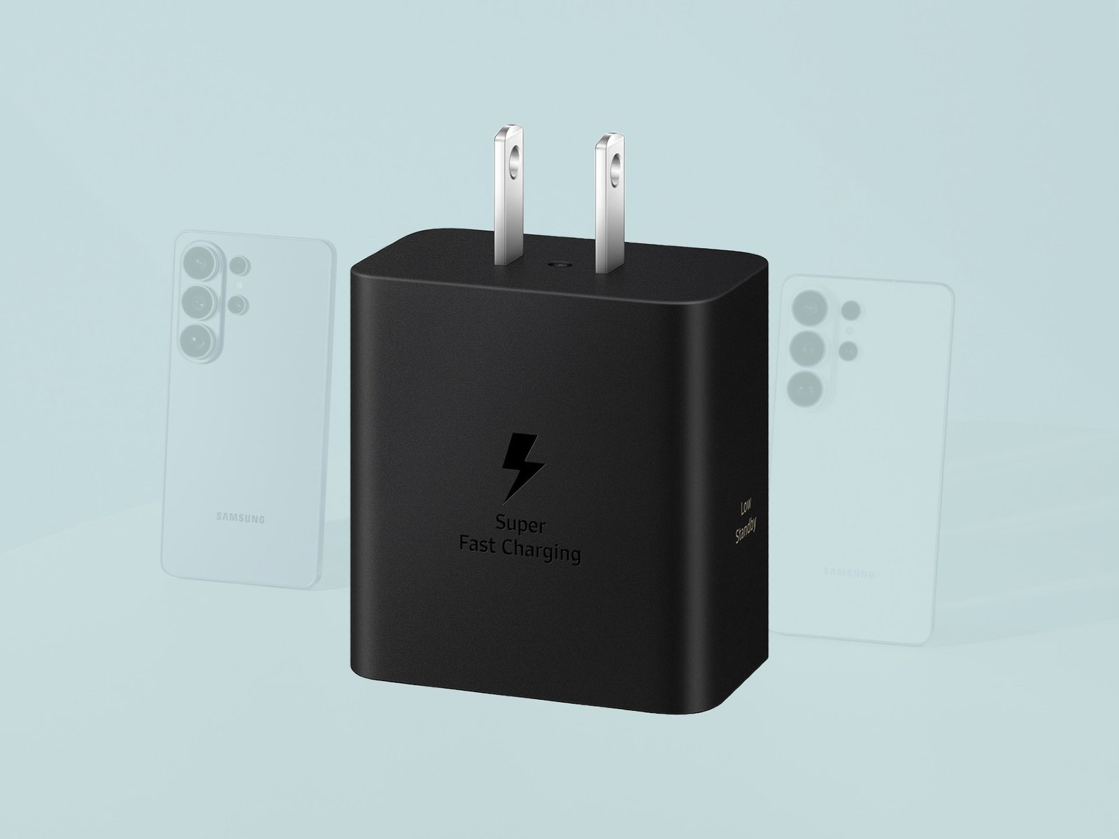 Samsung's new 60W charger for Galaxy S26 Ultra, featuring a compact design and rapid charging capabilities, perfect for mobile users in the UK who want to stay connected on-the-go with their Samsung devices