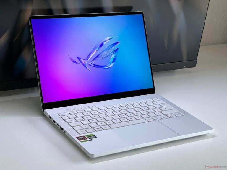 Asus ROG Zephyrus G14 gaming laptop with RTX 5080 graphics card and Ryzen AI 9 HX processor, featuring a 14-inch display and 2TB SSD storage, available in the UK with a significant discount