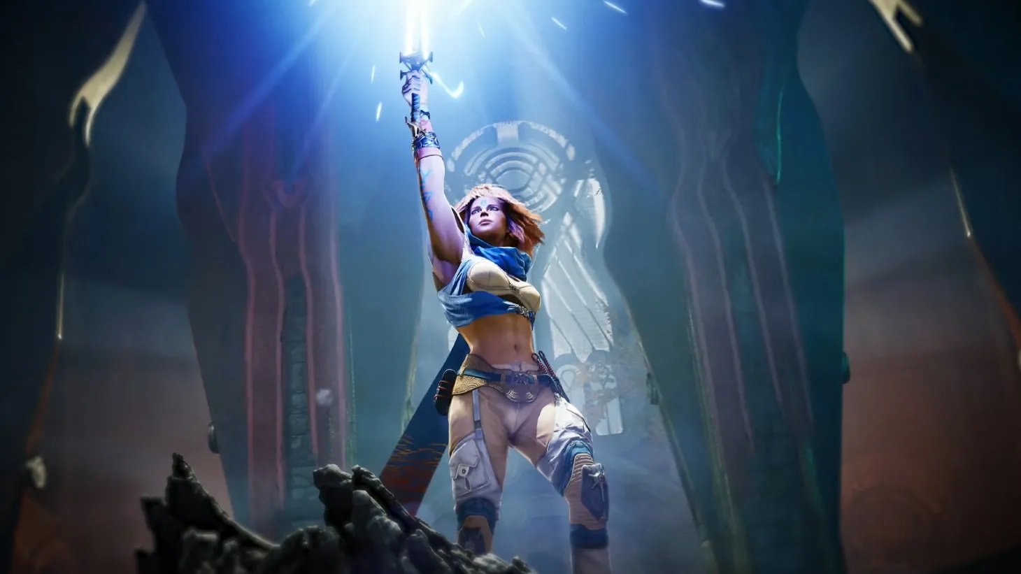 A group of gamers playing a video game together, with a disappointed expression on their faces, highlighting the failure of Highguard to meet their expectations, a game that was supposed to be the next big thing in the UK gaming scene