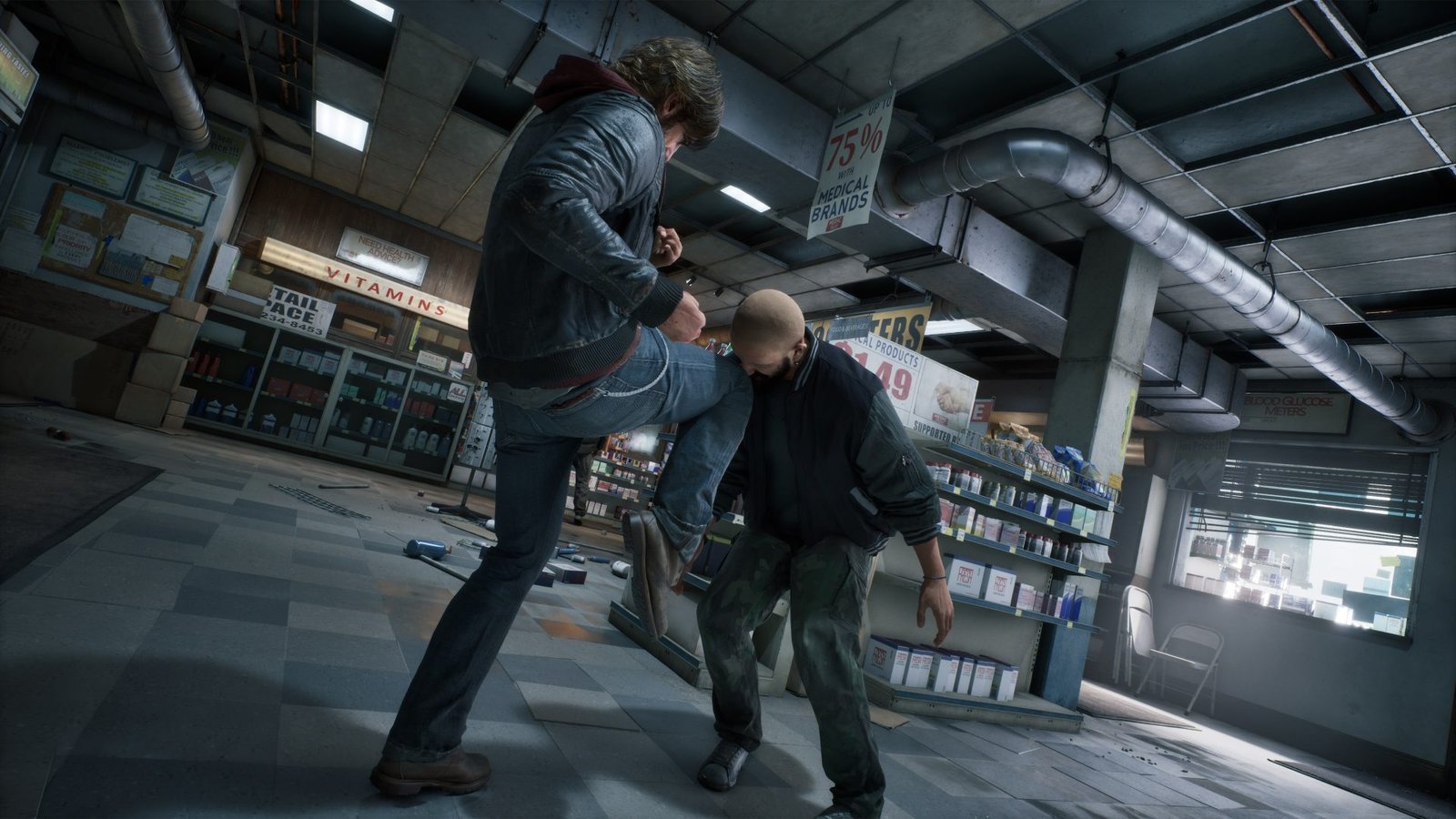 Samson: A Tyndalston Story featured image, showing a tough guy protagonist in a car, with a cityscape in the background, showcasing the game's car combat and action-packed gameplay, set in the UK