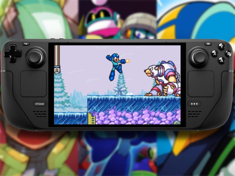 Featured image of the Mega Man: Charged Up Collection, showcasing 9 action-platformer games available for a steal in the UK, with a total retail value of $244 for just $50, perfect for gamers looking for cheap games and great deals