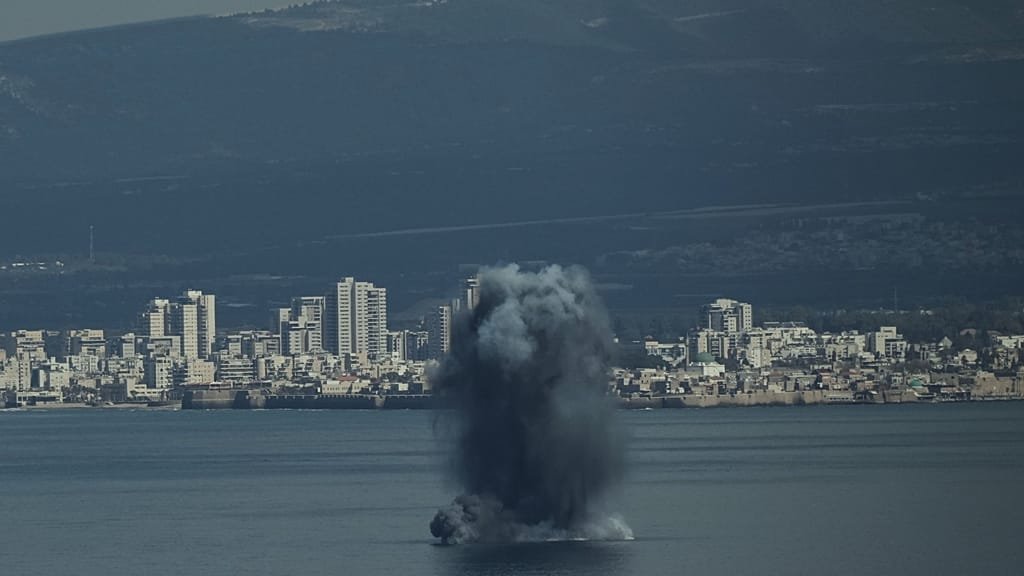 An image of an Israeli missile defence system in action, highlighting the country's efforts to counter the growing threat posed by Iran's missile programme, which has been developing at an alarming rate, with a focus on defence and security