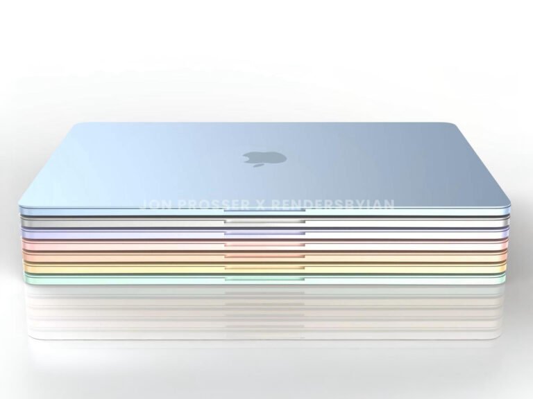 Apple MacBook budget laptop with a sleek design and vibrant colour display, showcasing its potential as a top contender in the UK's competitive laptop market, with a focus on affordability and performance