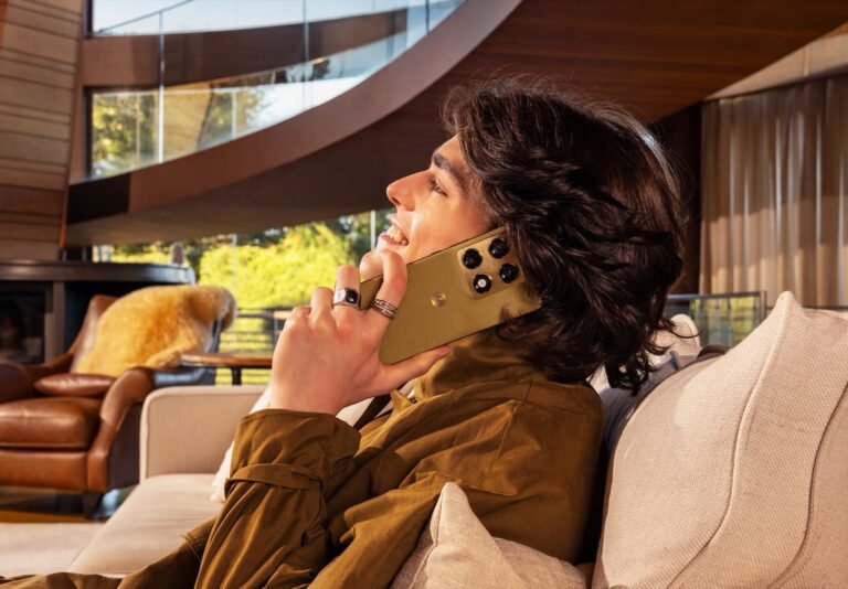 Motorola smartphone with GrapheneOS operating system, offering enhanced mobile privacy and data protection features in the UK, with a focus on secure and private mobile experience