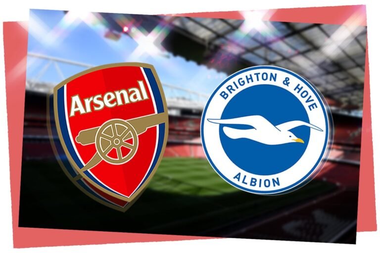 Arsenal vs Brighton Premier League match