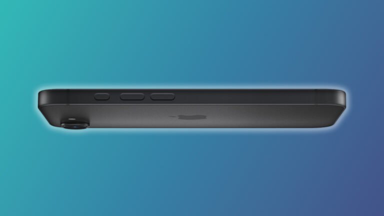 A person holding an iPhone 17e with a disappointed expression, highlighting the phone's poor battery life in the UK