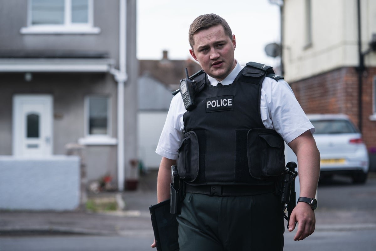 Finnian Garbutt, a young actor from the BBC series Hope Street, smiling and looking hopeful despite his skin cancer diagnosis, with a beautiful colour palette in the background, highlighting the importance of skin cancer awareness in the UK