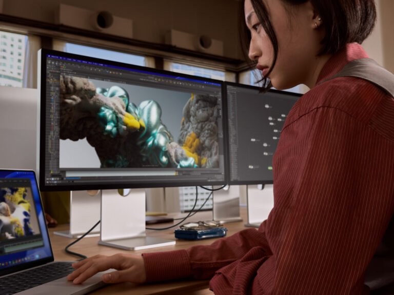 The Apple Studio Display XDR is a 27-inch 5K monitor with a 120 Hz refresh rate, featuring Mini LED technology and dual Thunderbolt 5 ports, perfect for professionals and gamers in the UK, offering exceptional colour accuracy and brightness