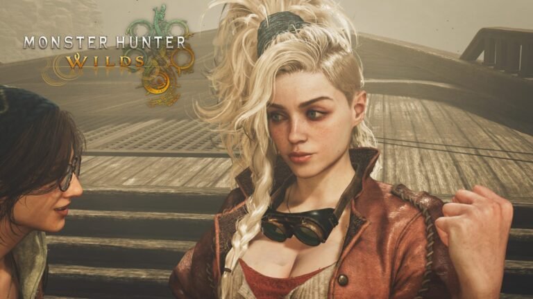 CAPCOM's Monster Hunter Wilds game screenshot, showcasing the game's open-world environment and performance improvements, highlighting the company's commitment to delivering high-quality gaming experiences in the UK