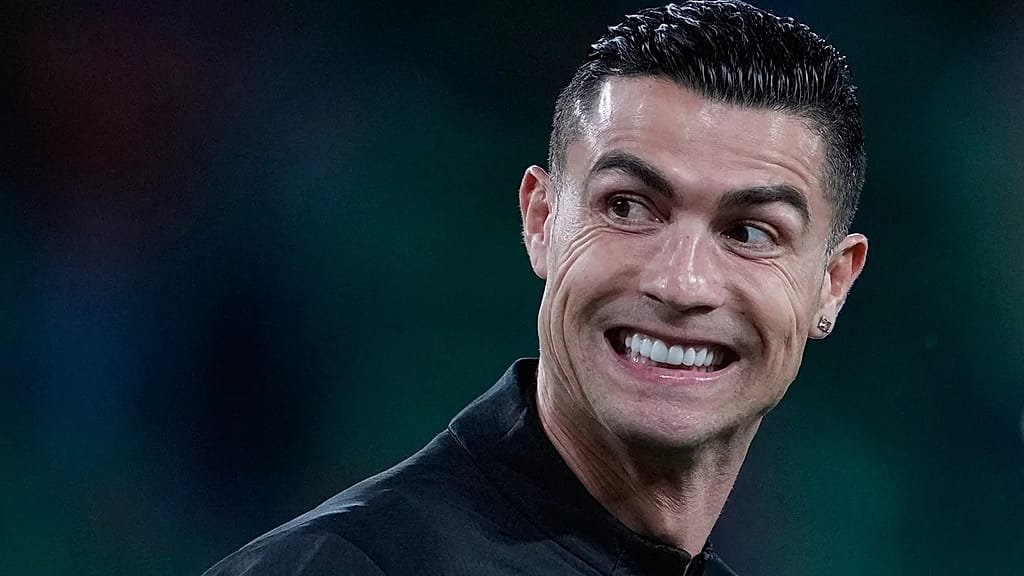Cristiano Ronaldo's jet taking off from Saudi Arabia, headed for Spain, amidst AFC pause due to rising tensions with Iran, football news and updates