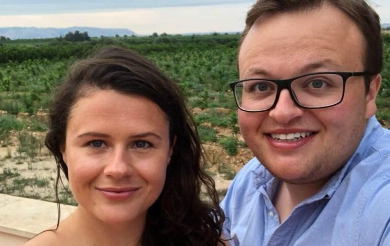 A photo of the UK Parliament building with a subtle hint of the Chinese flag in the background, symbolising the alleged spy links between the two nations, with a focus on the Labour MP's partner arrested for suspected China spy links