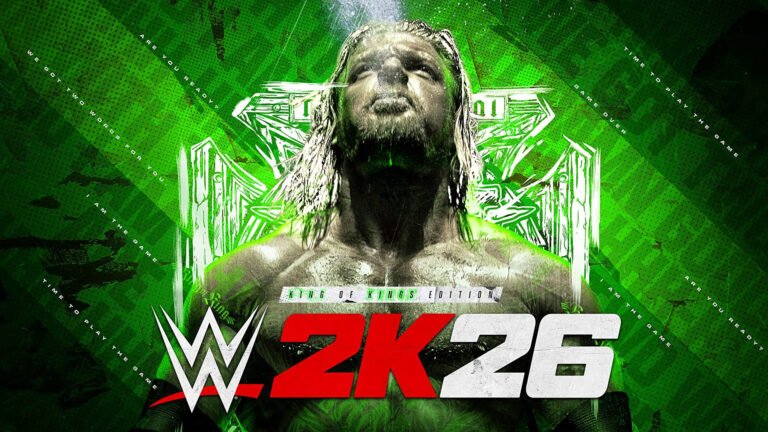 WWE 2K26 featured image, showcasing the game's exciting new features and roster refresh, with a focus on wrestling games in the UK, highlighting the game's attention to detail and commitment to realism