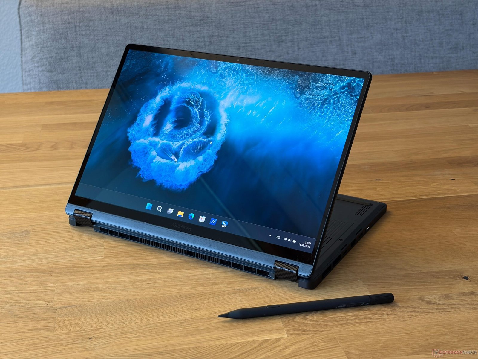 The Asus ProArt PX13 convertible laptop, featuring a stunning OLED display and sleek design, perfect for creative professionals in the UK who demand high-performance technology for graphic design, video editing, and more.
