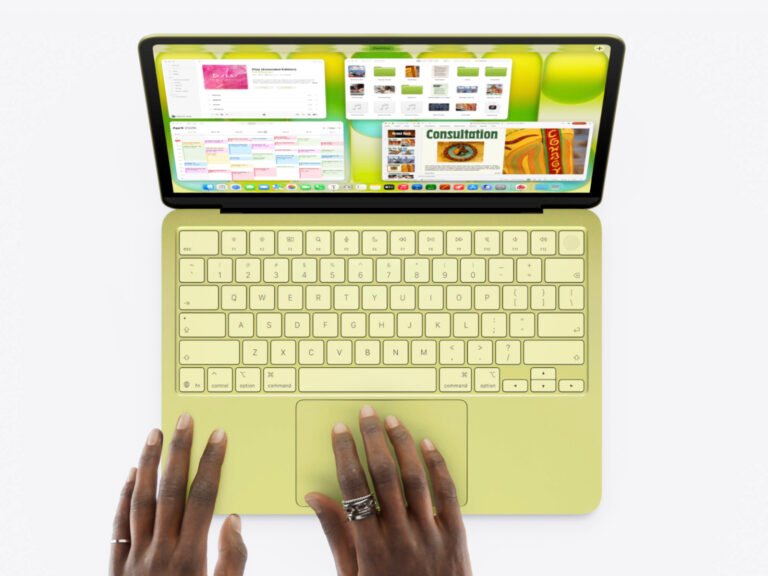 The Apple MacBook Neo boasts a sleek and modern design, with a compact body that is perfect for working on-the-go in the UK, featuring the powerful Apple M3 chip