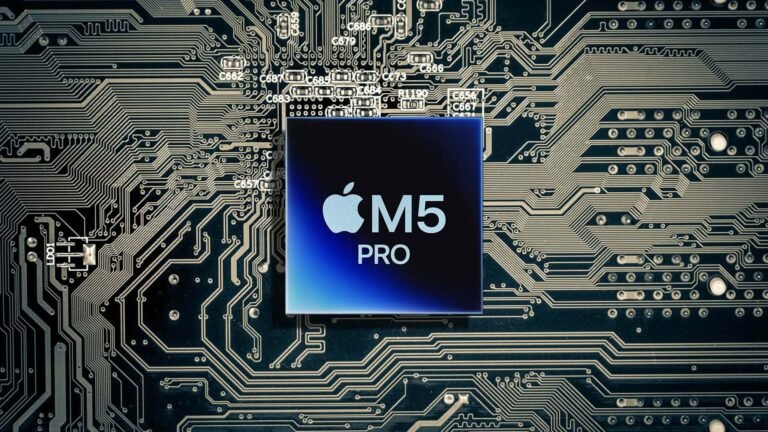 Apple M5 Pro SoC: A cutting-edge system on chip with impressive performance gains, featuring Apple's new Fusion Architecture and a powerful 18-core CPU configuration, perfect for UK users looking for a balance between price and performance