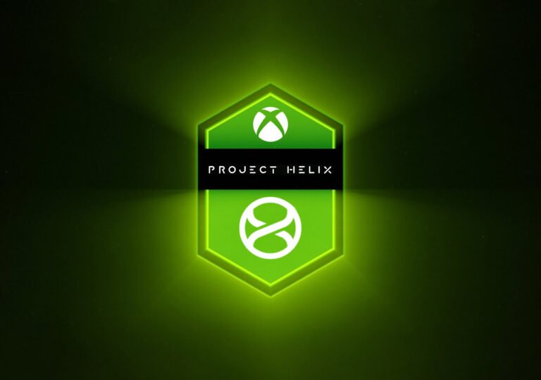 Microsoft's Xbox Project Helix logo, representing the company's new gaming strategy in the UK, with a focus on cloud gaming and game streaming services, and a potential impact on the UK gaming industry, including the behaviour of gamers and the colour and quality of games