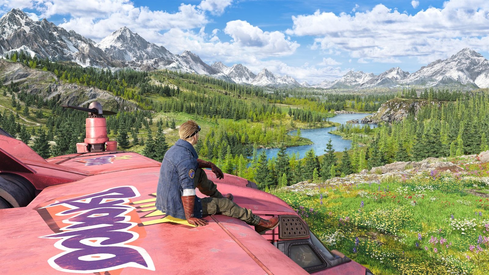 The Highwind airship soars through the skies in Final Fantasy VII Remake Part 3, offering a unique and thrilling gameplay experience with stunning visuals and immersive action, set to captivate audiences in the UK and beyond