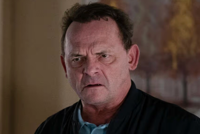 A screenshot of the EastEnders error, showing a character in a scene with a noticeable mistake, sparking conversation among fans about the attention to detail in the BBC soap opera, with the primary keyword EastEnders featured prominently.