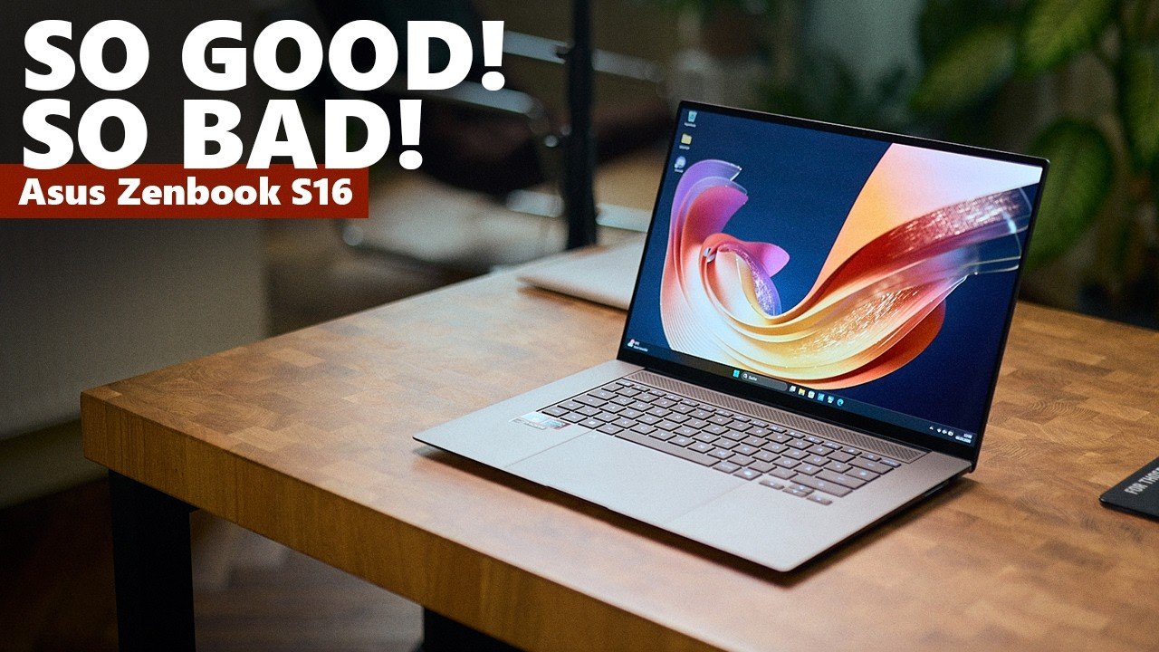 The Asus Zenbook S16 features a stunning 16-inch display with vibrant colours and crisp visuals, making it perfect for work, play, or entertainment, and is one of the best UK laptops available, with its sleek design and impressive performance, making it an ideal choice for those seeking a reliable and efficient everyday notebook