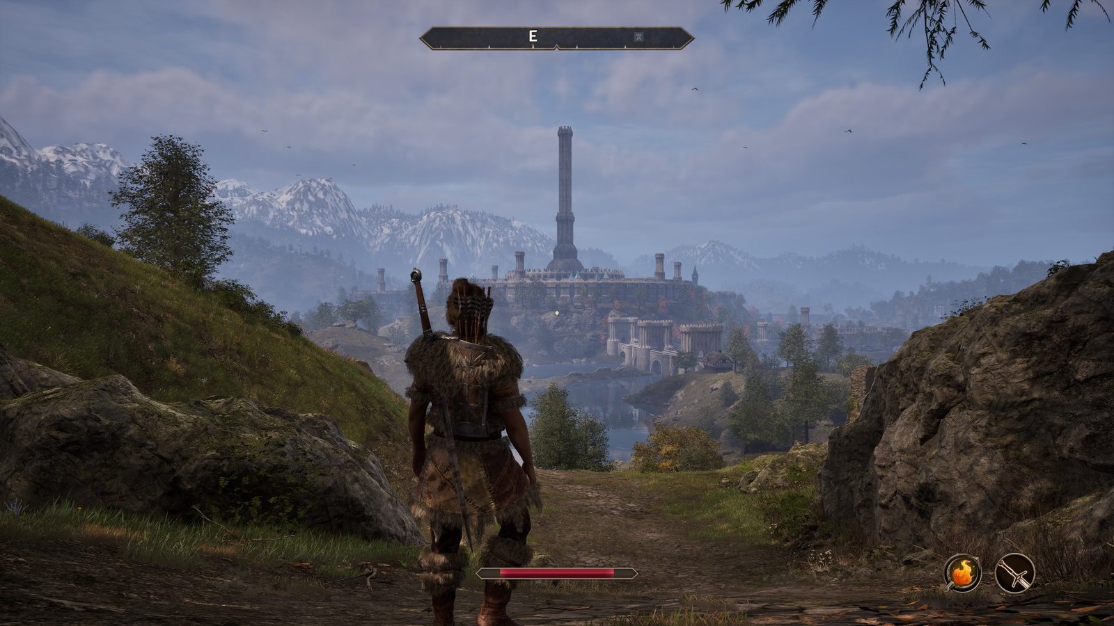 A group of players exploring the world of Cyrodiil together, with a vast landscape and exciting new gameplay opportunities, courtesy of the Oblivion Remastered multiplayer mod in the UK