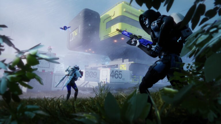 Marathon game screenshot showing a player completing a contract on Tau Ceti IV, with the objective clearly visible in the distance, highlighting the importance of in-game currency and player behaviour in the UK gaming community