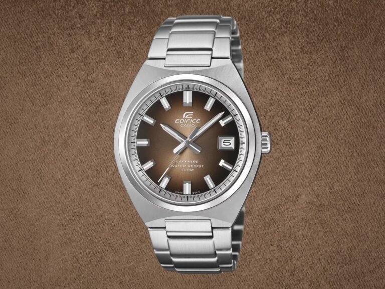 The new Casio Edifice EFB-109 watches feature slim metal casings and protective sapphire crystal, available in blue-green and brown colour options. The Edifice collection is known for its durability and style, making it a popular choice among watch enthusiasts in the UK. With advanced features and unique designs, the EFB-109D-3AV and EFB-109D-5AV models are set to make a statement in the UK watch market. The Casio Edifice watches are a great addition to any watch collection, offering a perfect blend of style and functionality.