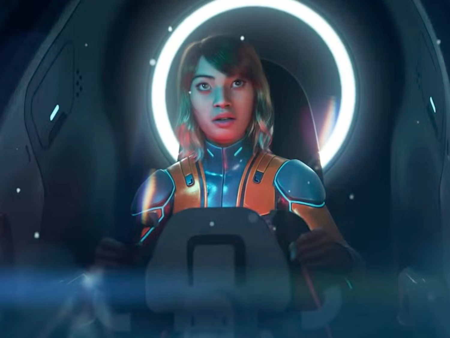 UK courtroom with a gavel and a laptop displaying the Subnautica 2 game, highlighting the use of ChatGPT in the Krafton controversy, a significant development in the UK gaming industry