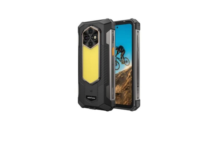 A rugged smartphone with a night vision camera and 20,000 mAh battery, perfect for outdoor enthusiasts in the UK. The device is designed to withstand rough handling and harsh environments, making it an ideal choice for those who want a reliable and high-quality smartphone.