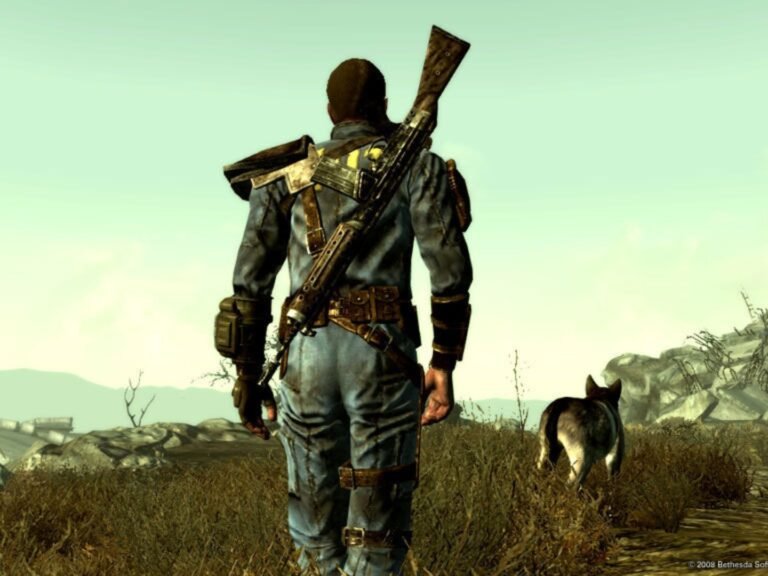 Fallout 3 Remastered featured image, showing the game's protagonist in a post-apocalyptic world, with a ruined city in the background, the primary keyword is Fallout 3 Remastered