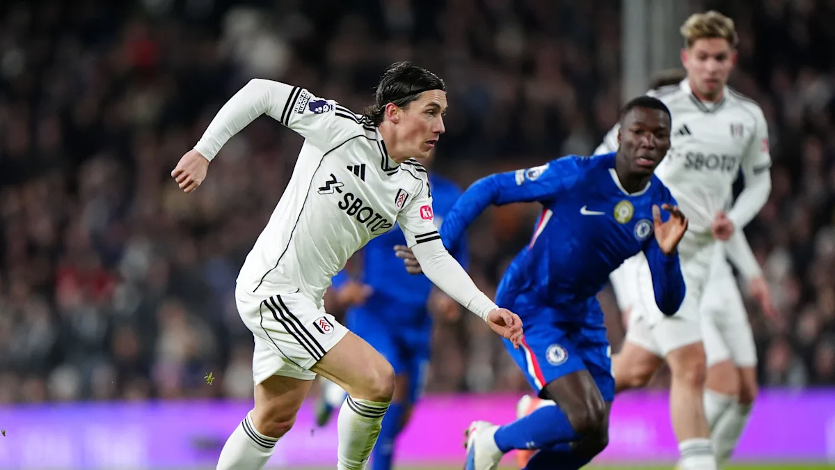 Harry Wilson in action on the football pitch