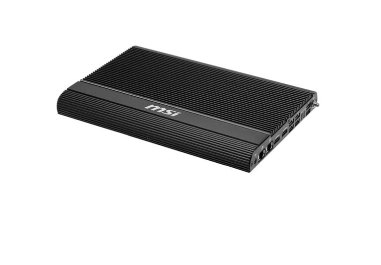 A compact, fanless mini PC with a 10-core Intel processor and up to 96 GB of DDR5 RAM, ideal for industrial computing applications in the UK, with a range of I/O options including nano SIM support and dual 2.5G Ethernet