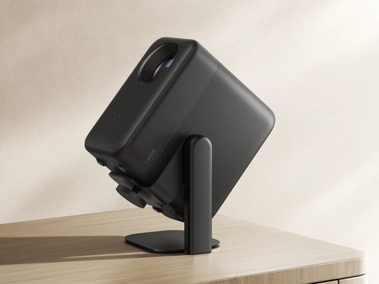 Xiaomi's Projector Multi Angle Stand, a metal-built and adjustable projector stand compatible with various projectors, including Xiaomi's Smart Projector L1 series, perfect for home cinemas and conference rooms