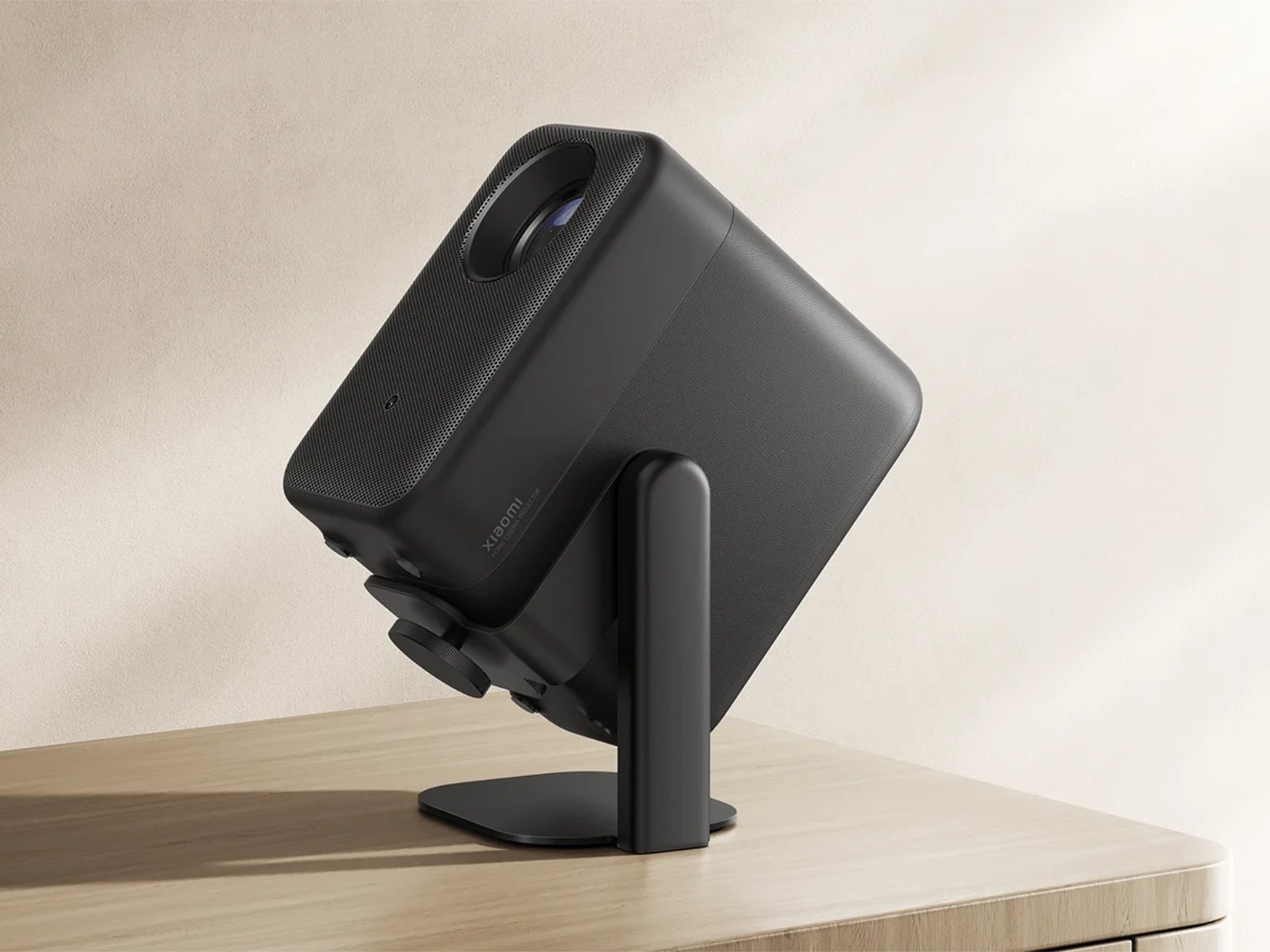 Xiaomi's Projector Multi Angle Stand, a metal-built and adjustable projector stand compatible with various projectors, including Xiaomi's Smart Projector L1 series, perfect for home cinemas and conference rooms