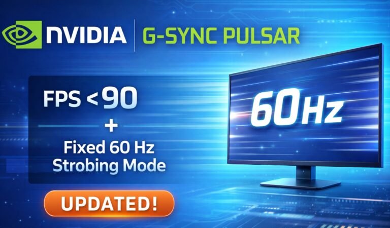 NVIDIA's G-Sync Pulsar technology reduces motion blur in gaming, offering clearer visuals and a more immersive experience in the UK, with a focus on Variable Refresh Rate and backlight strobing
