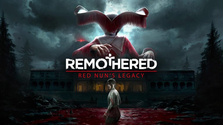 Remothered: Red Nun's Legacy gameplay screenshot, featuring a terrifying nun and a sense of foreboding, set to be released in the UK