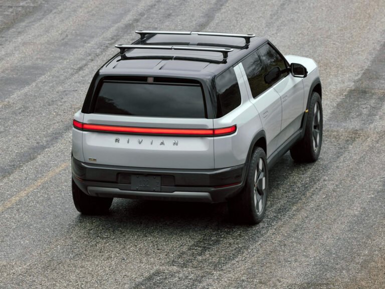 The Rivian R2 SUV, featuring LG's 4695 cells, is a cutting-edge electric vehicle with a range of innovative features, including a complimentary Autonomy+ self-driving suite, making it a strong competitor to the Tesla Model Y in the UK electric vehicle market