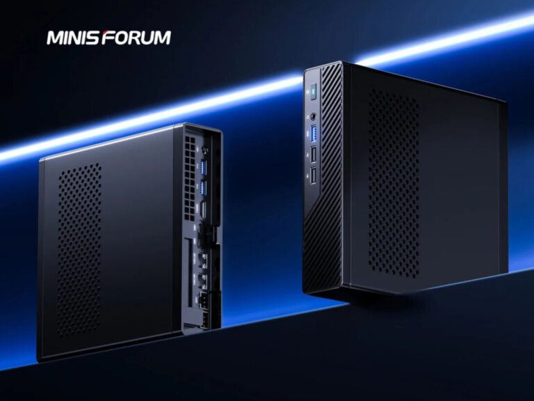 Minisforum's MS-03 mini-PC, a compact and powerful device with a 16-core processor and 70 W TDP, set to revolutionise the UK tech scene with its innovative design and exceptional performance, offering a unique blend of power, portability, and affordability
